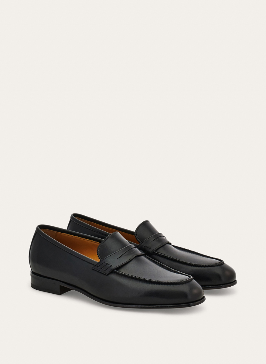 Ferragamo Penny leather loafers