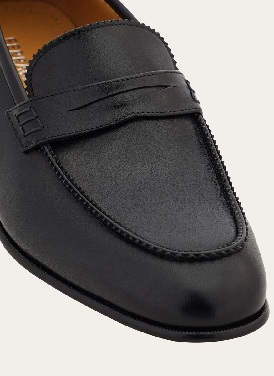 Ferragamo Penny leather loafers