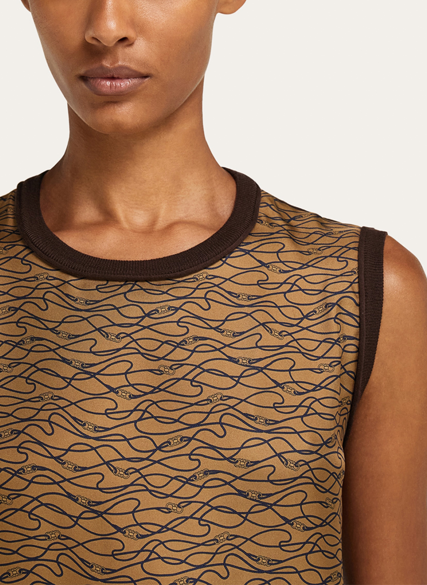 Ferragamo knnited top