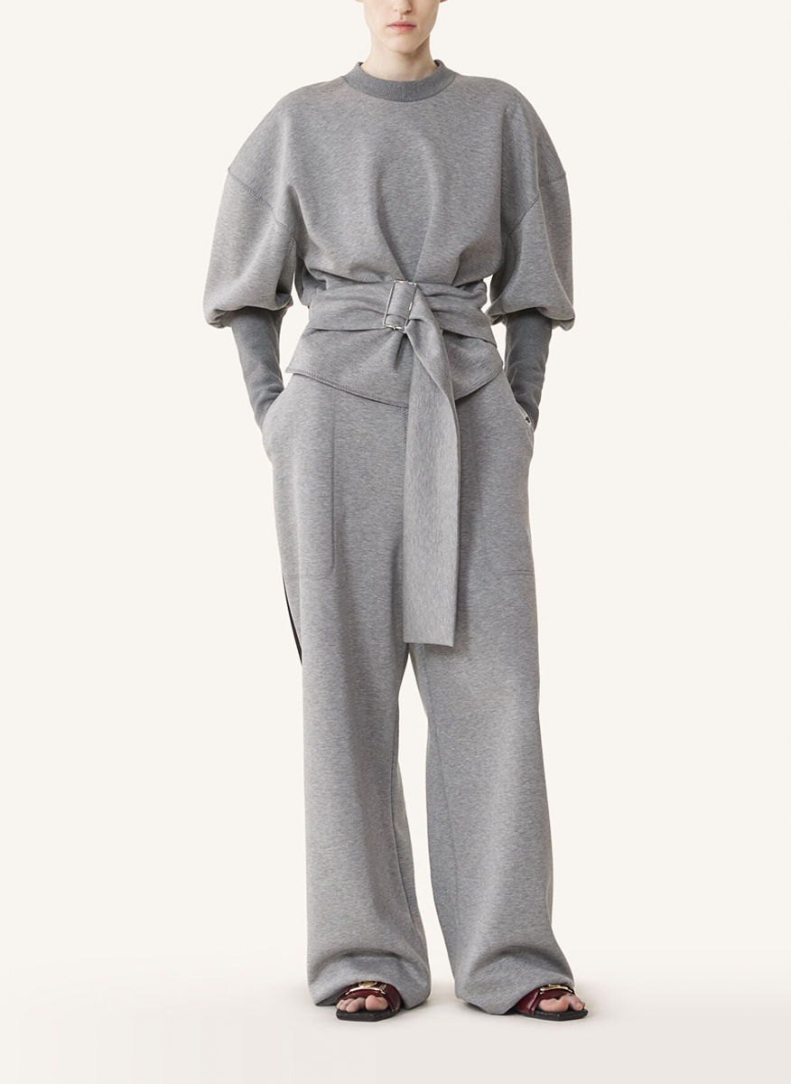 Суитшърт с колан Lanvin