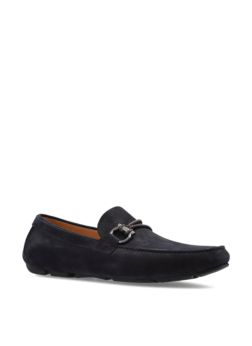 Мокасини с детайл 'Gancini' Ferragamo