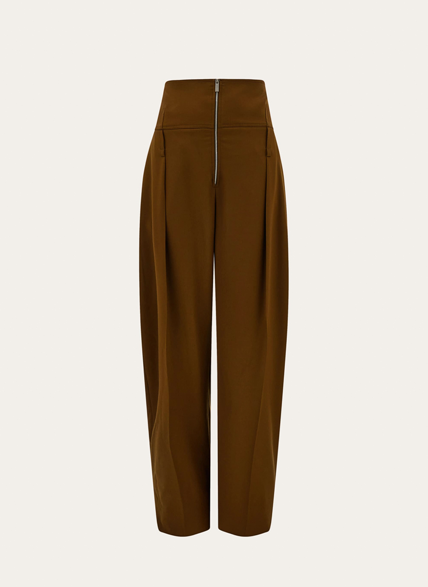 Ferragamo 'Barrel-Leg' Trousers