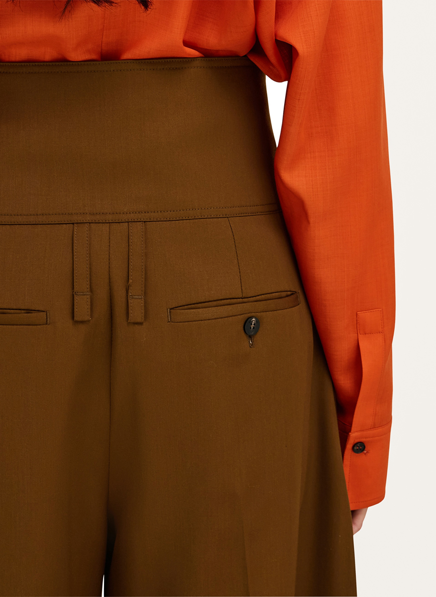 Ferragamo 'Barrel-Leg' Trousers