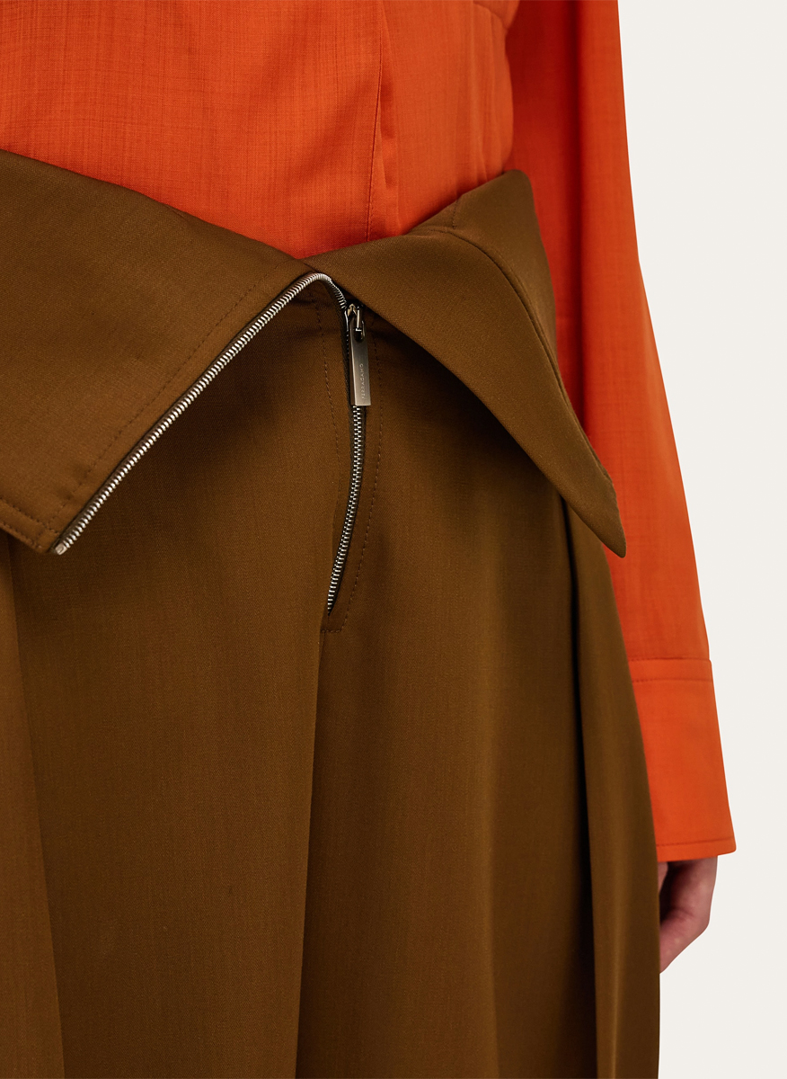 Ferragamo 'Barrel-Leg' Trousers