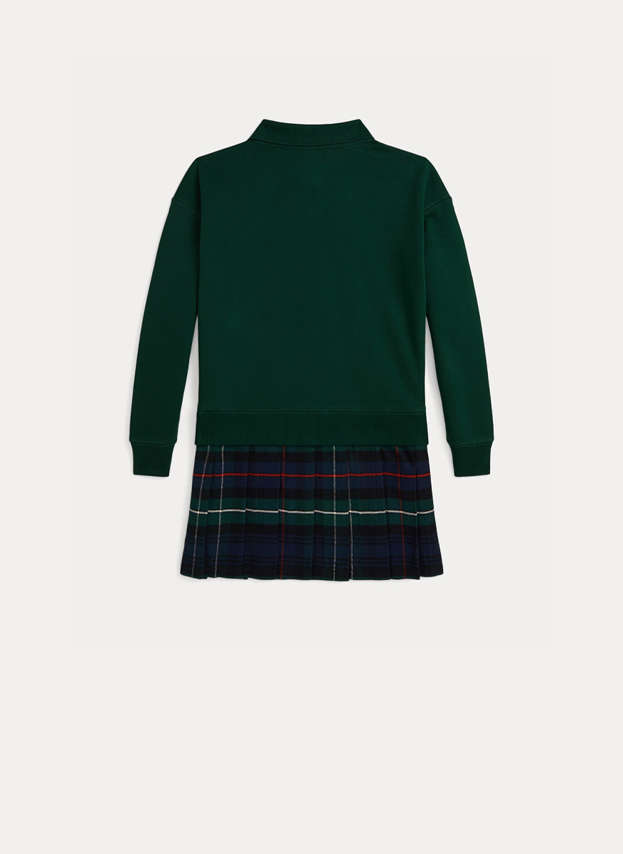 Ralph Lauren Kids 7-14 '2 in 1' dress