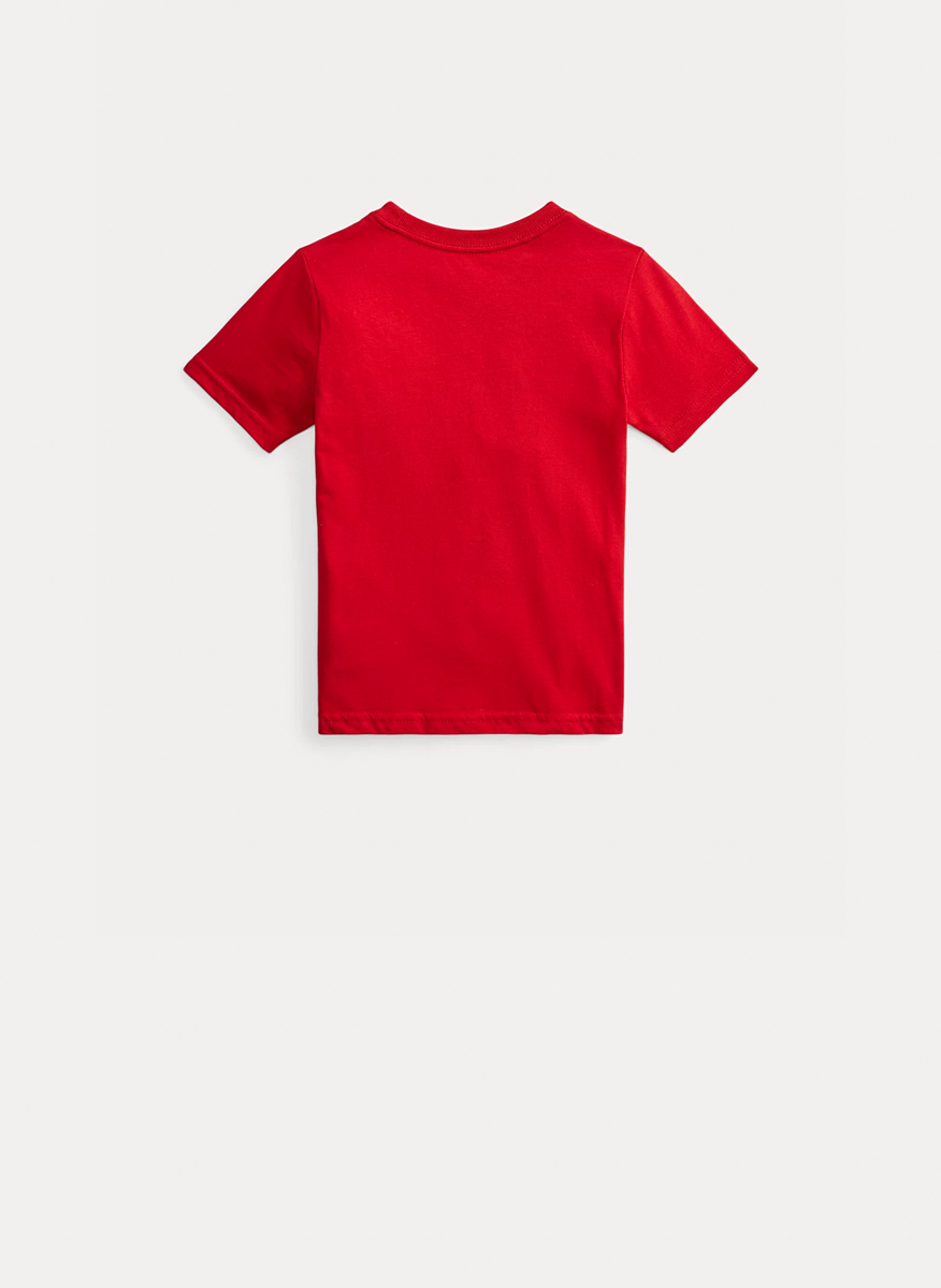 Тишърт с принт 'Polo Bear' Ralph Lauren Kids 2-7