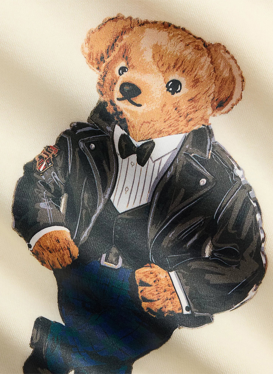 Суитшърт с принт 'Polo Bear' Ralph Lauren Kids 7-14