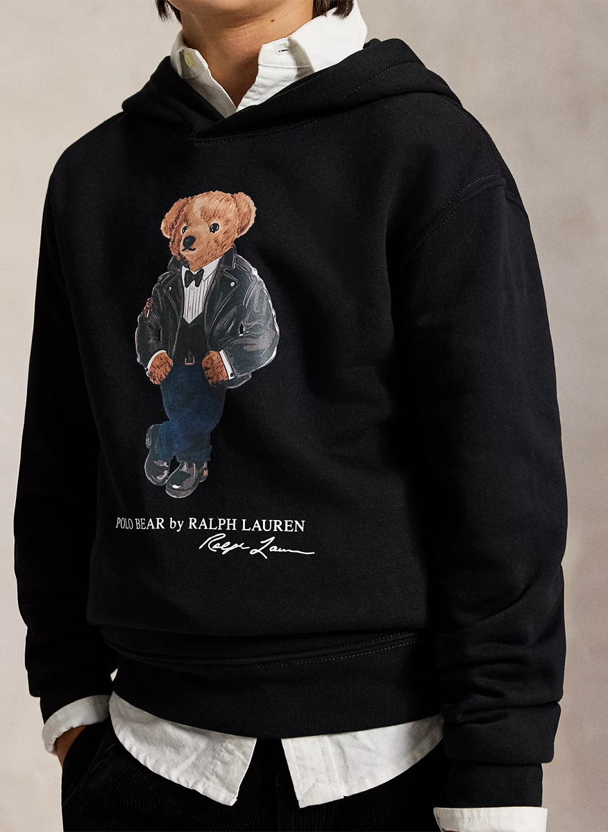Суитшърт с качулка 'Polo Bear' Ralph Lauren Kids 7-14