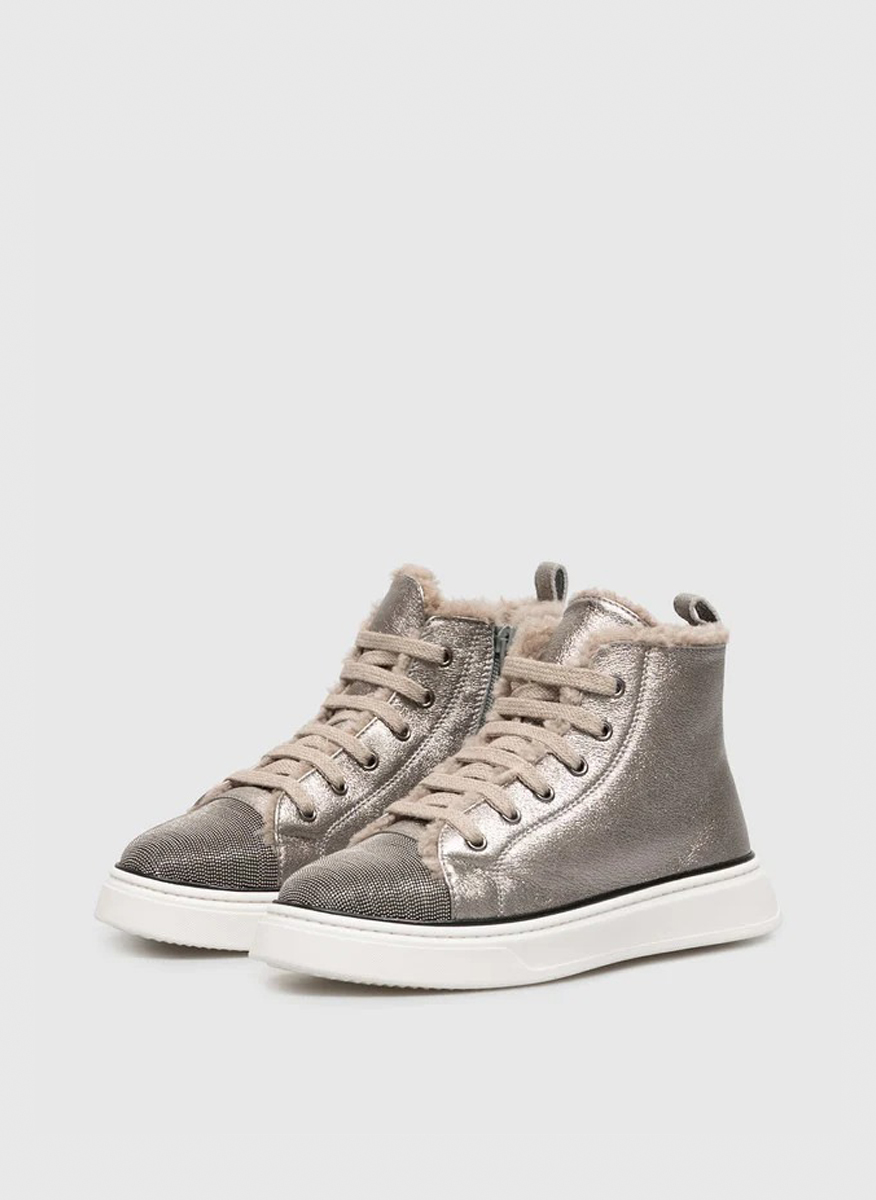 Кецове с монили Brunello Cucinelli Kids