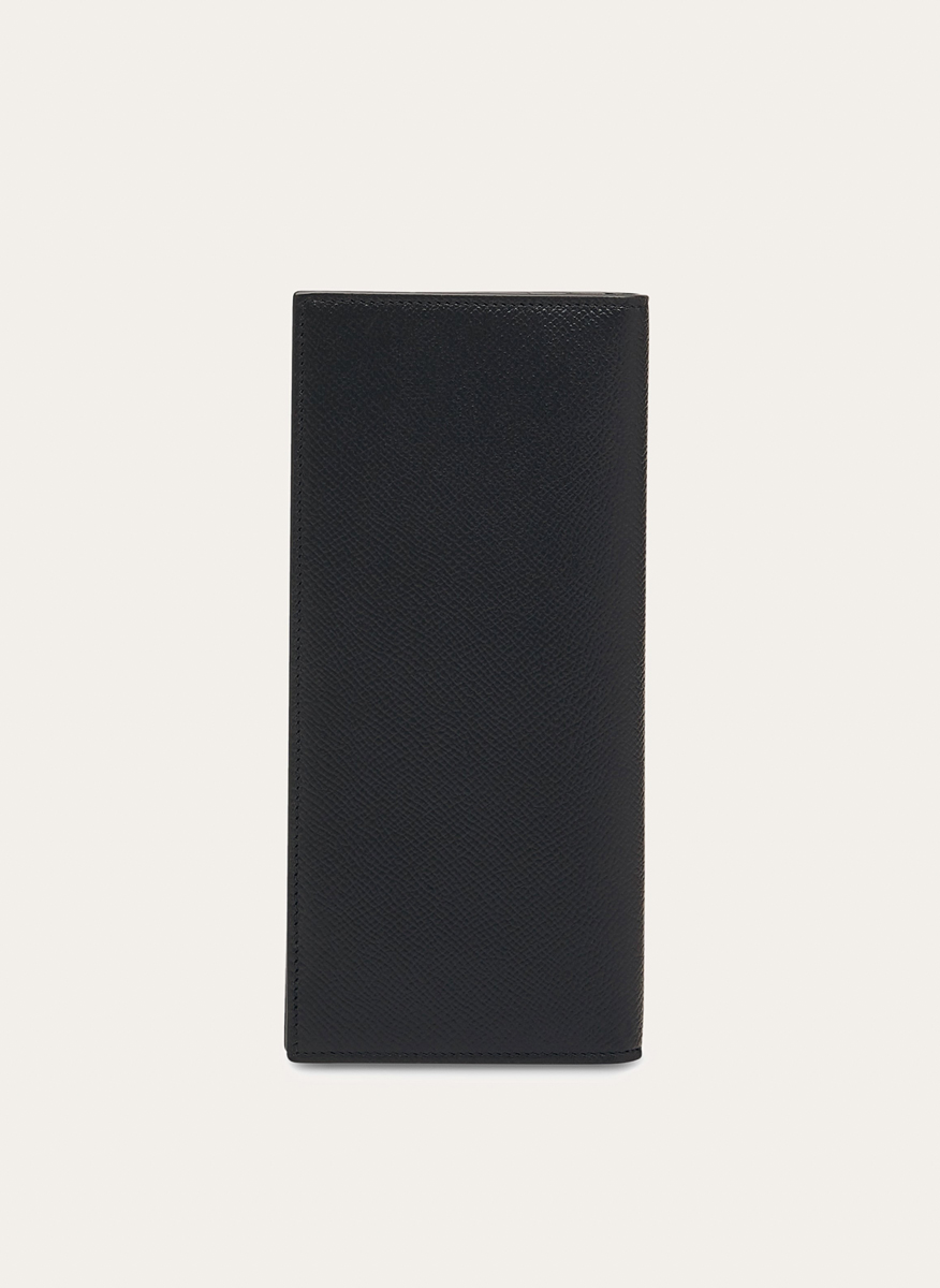 Ferragamo 'Gancini' wallet in genuine leather