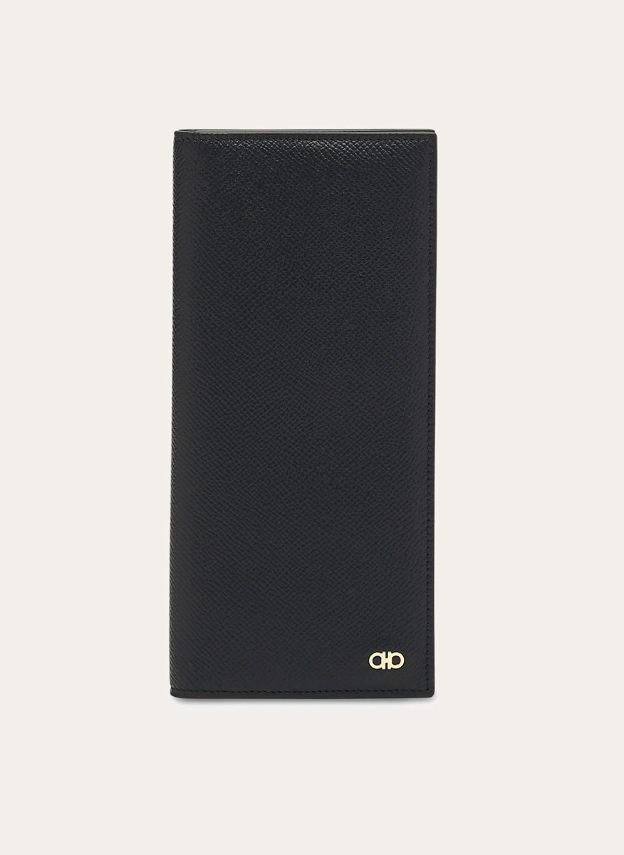 Ferragamo 'Gancini' wallet in genuine leather