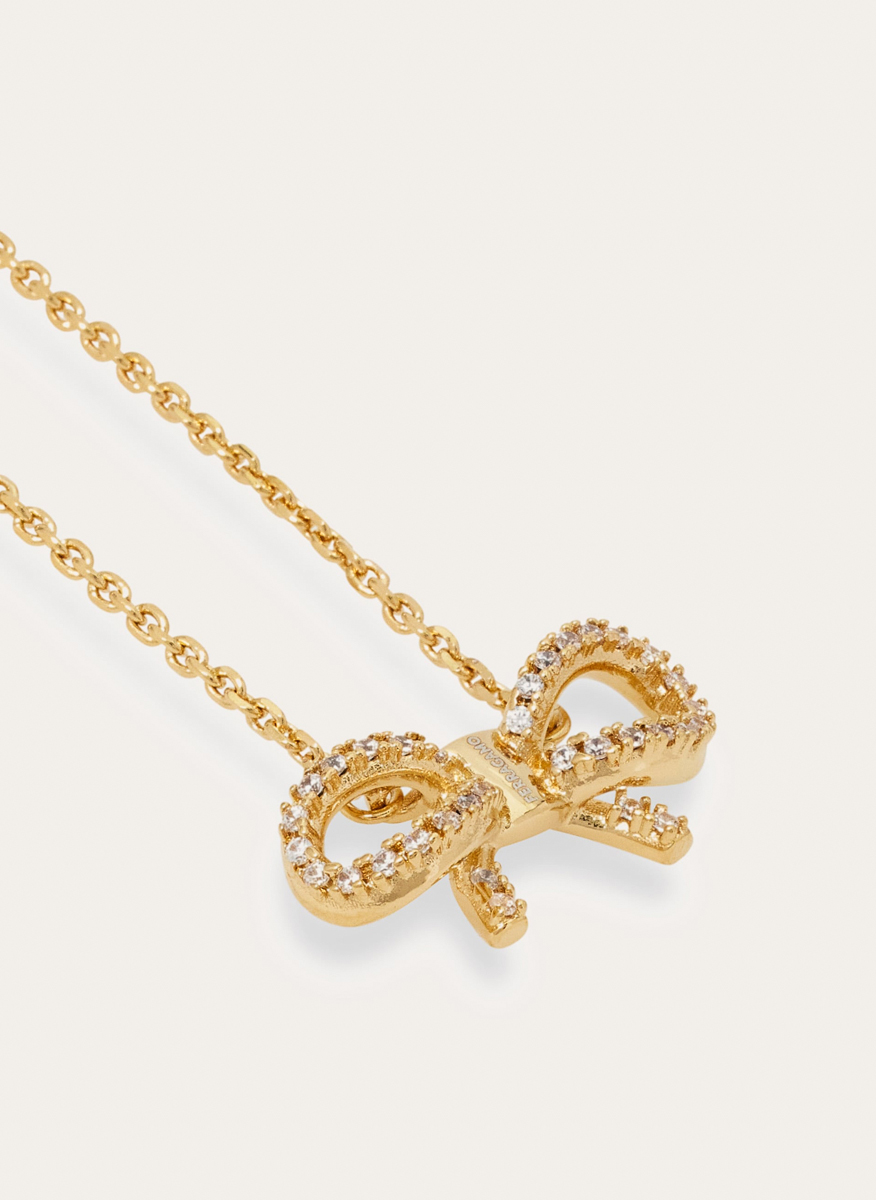 Колие с висулка 'bow' Ferragamo