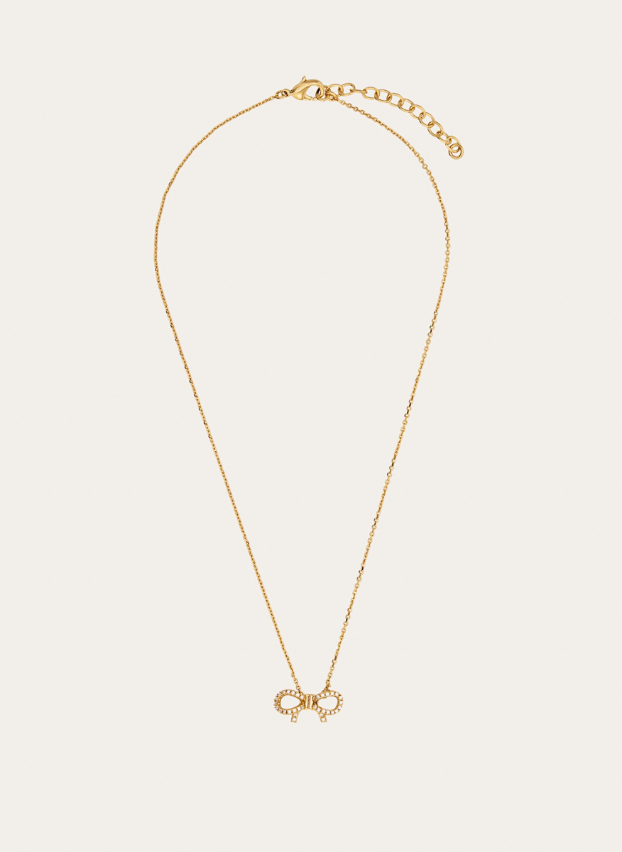 Колие с висулка 'bow' Ferragamo