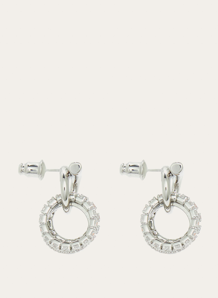Обеци 'Gancini' Ferragamo