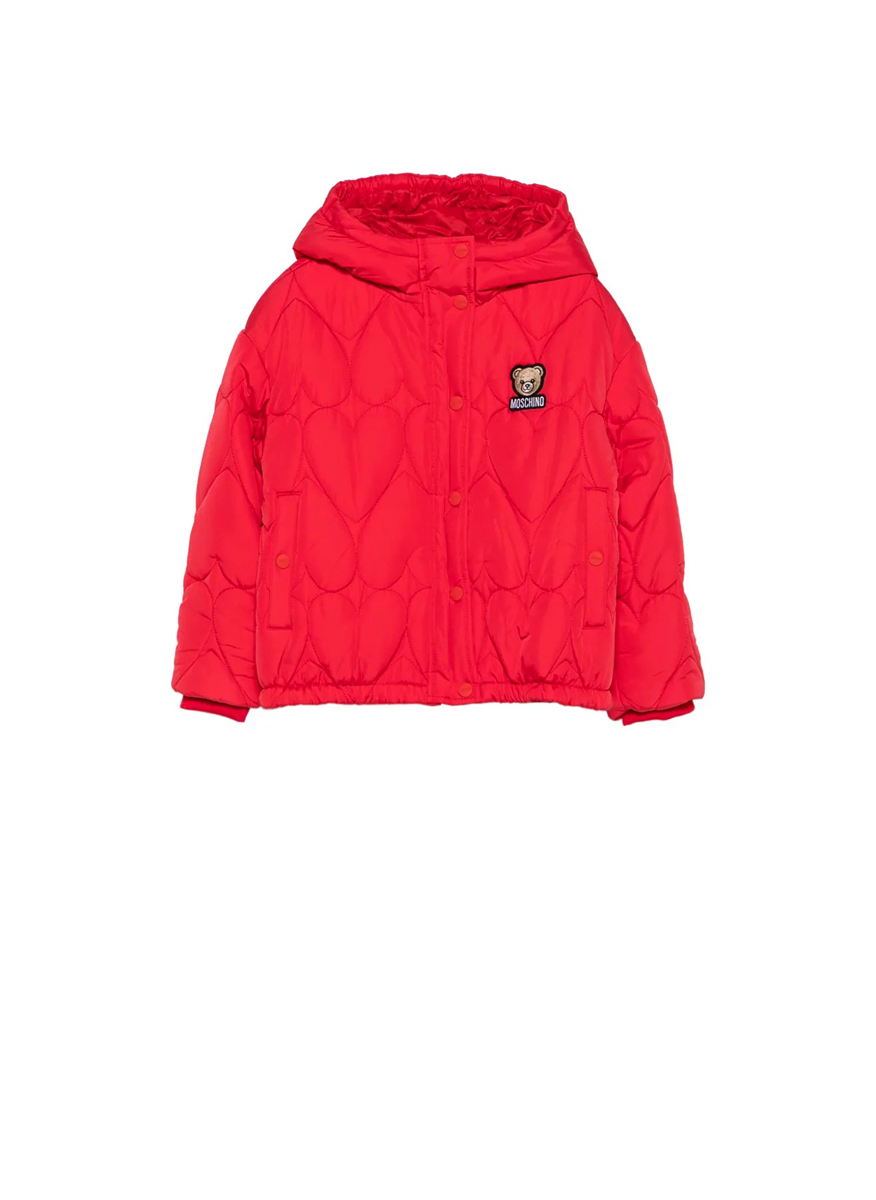 Яке с 'Heart' мотив Moschino Kids