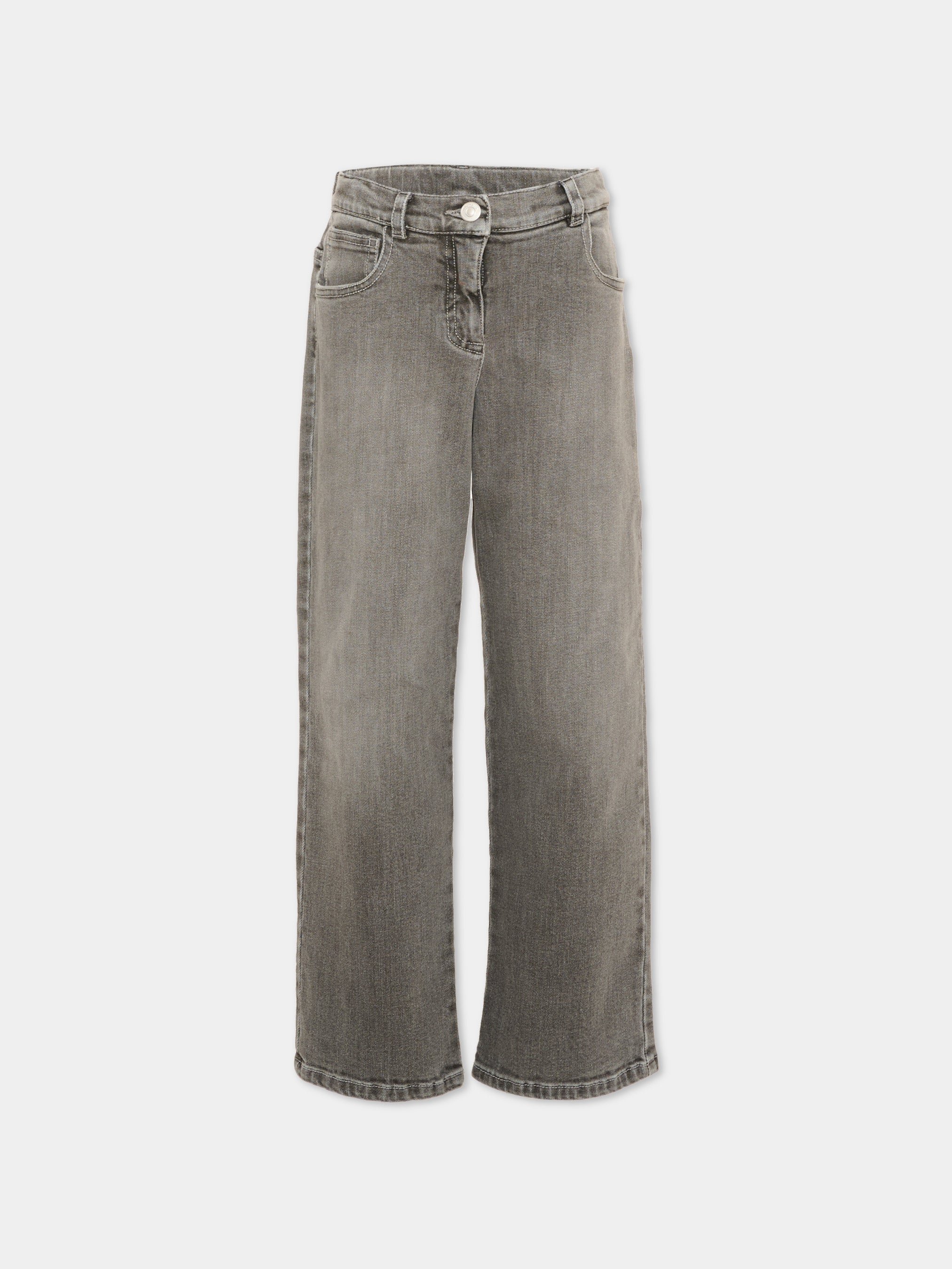 Деним 'Faded wash' Simonetta