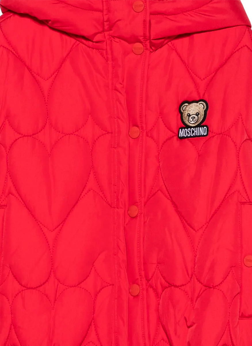 Яке с 'Heart' мотив Moschino Kids