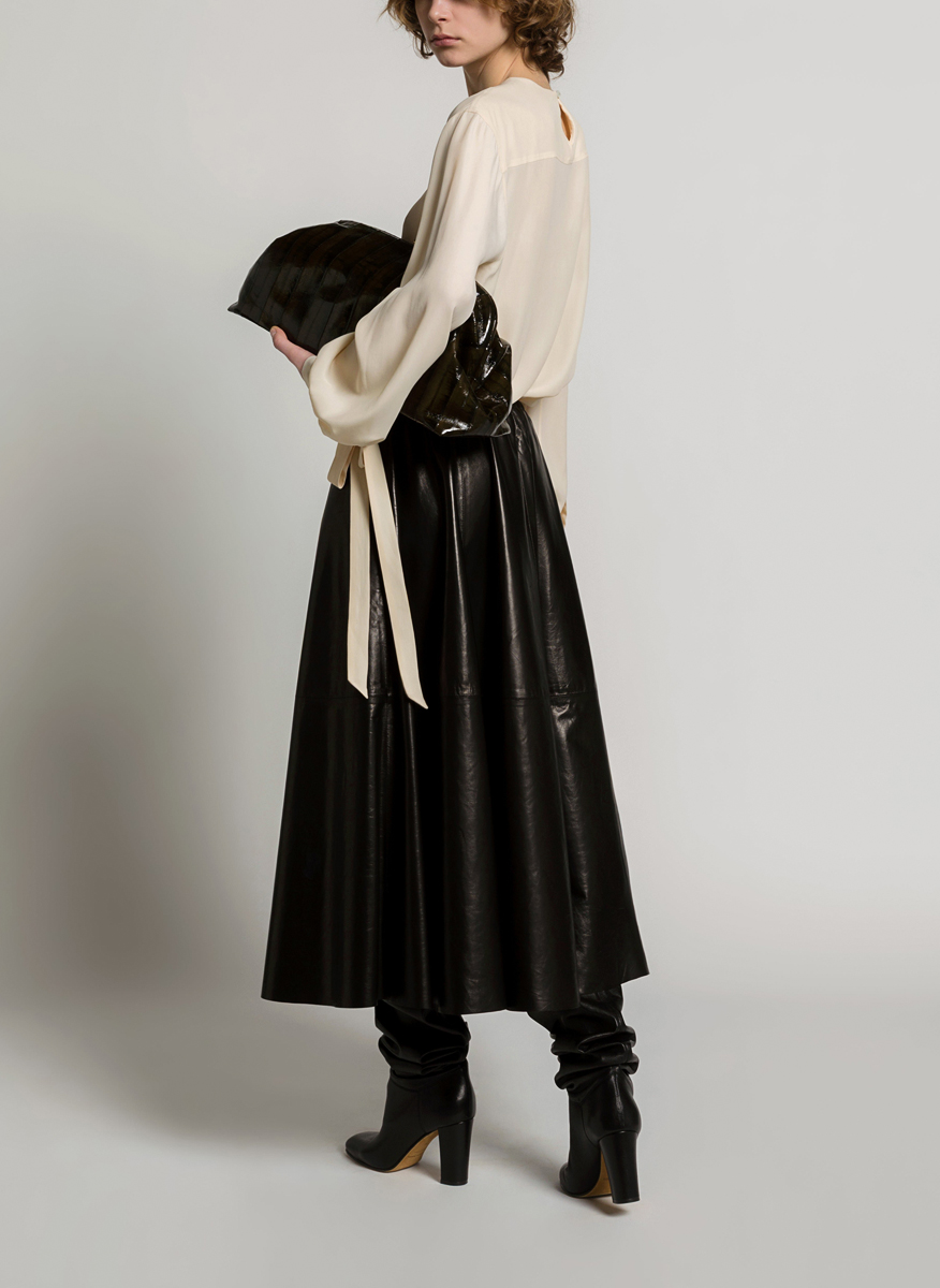 Блуза с коприна 'Dramatic effect' Alberta Ferretti