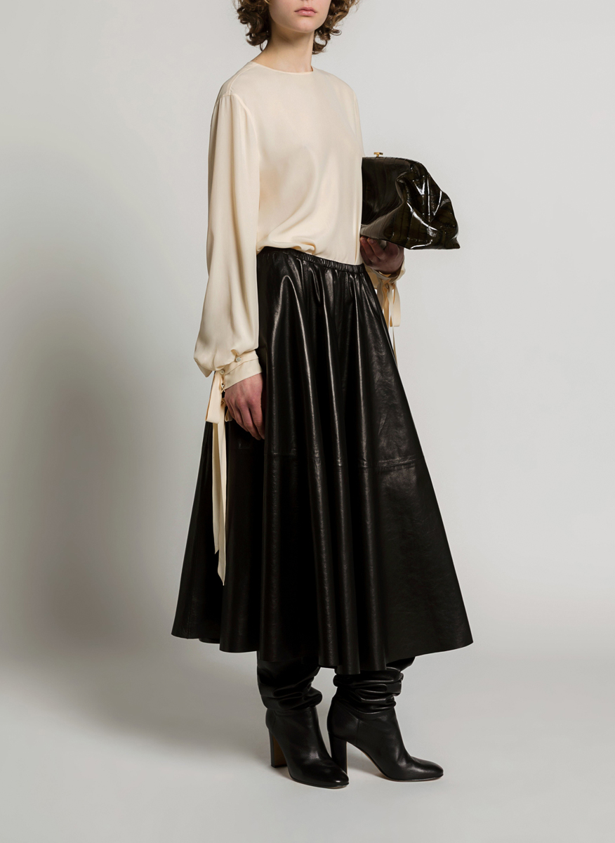 Блуза с коприна 'Dramatic effect' Alberta Ferretti