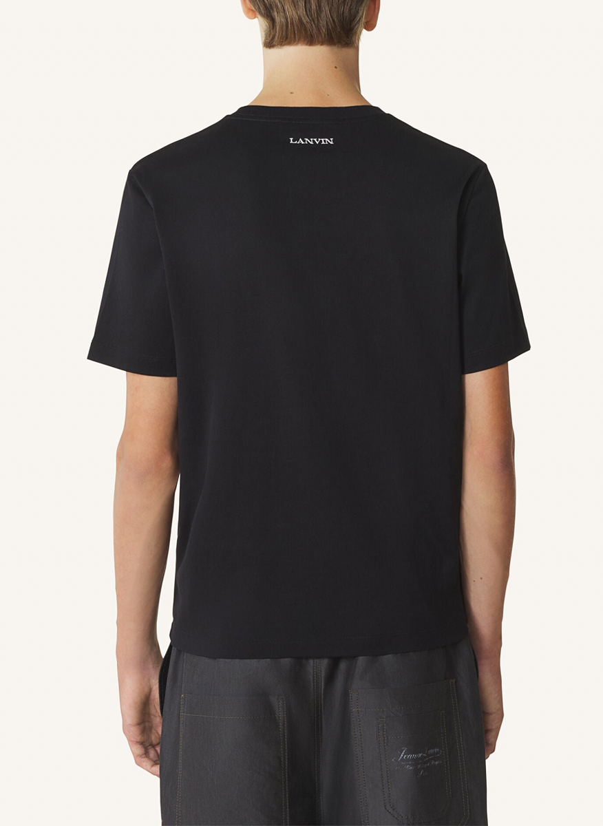 Тишърт с принт Lanvin
