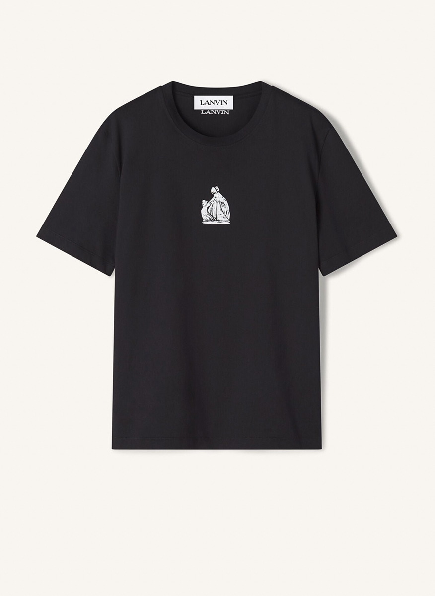 Тишърт с принт Lanvin