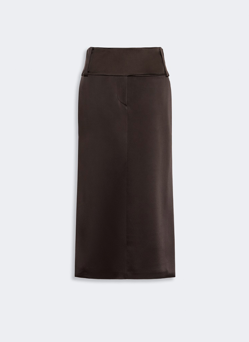 Миди сатенена пола Sportmax Spxoblare