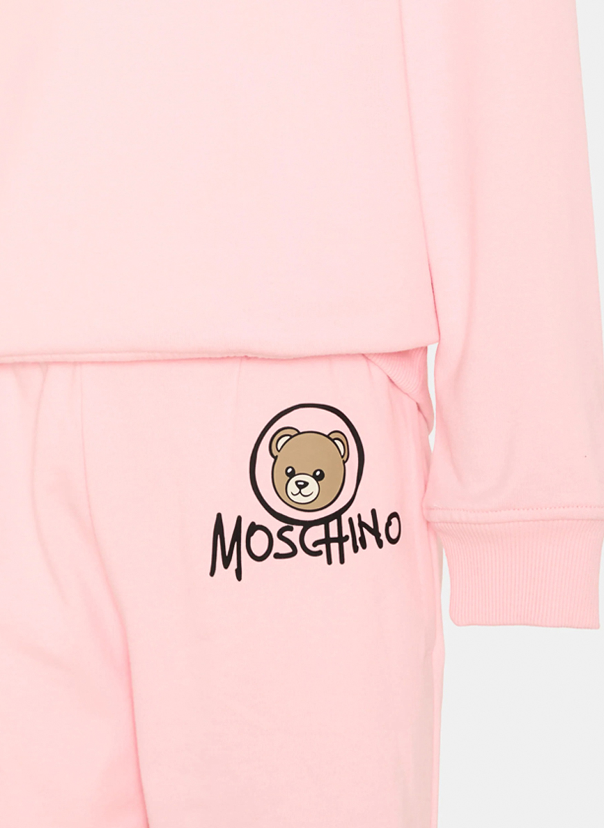 Спортен комплект с 'Teddy Bear' принт Moschino Kids