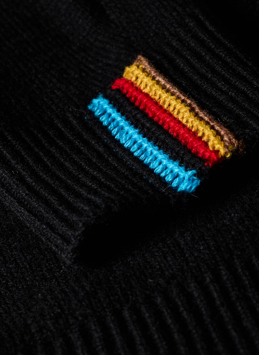 Жилетка от кашмир 'Signature Stripe' Paul Smith