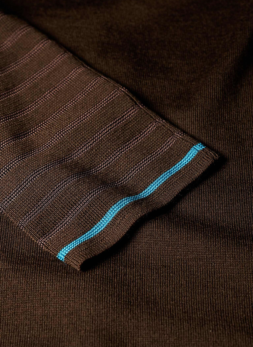 Фин пуловер с контрастни детайли Paul Smith