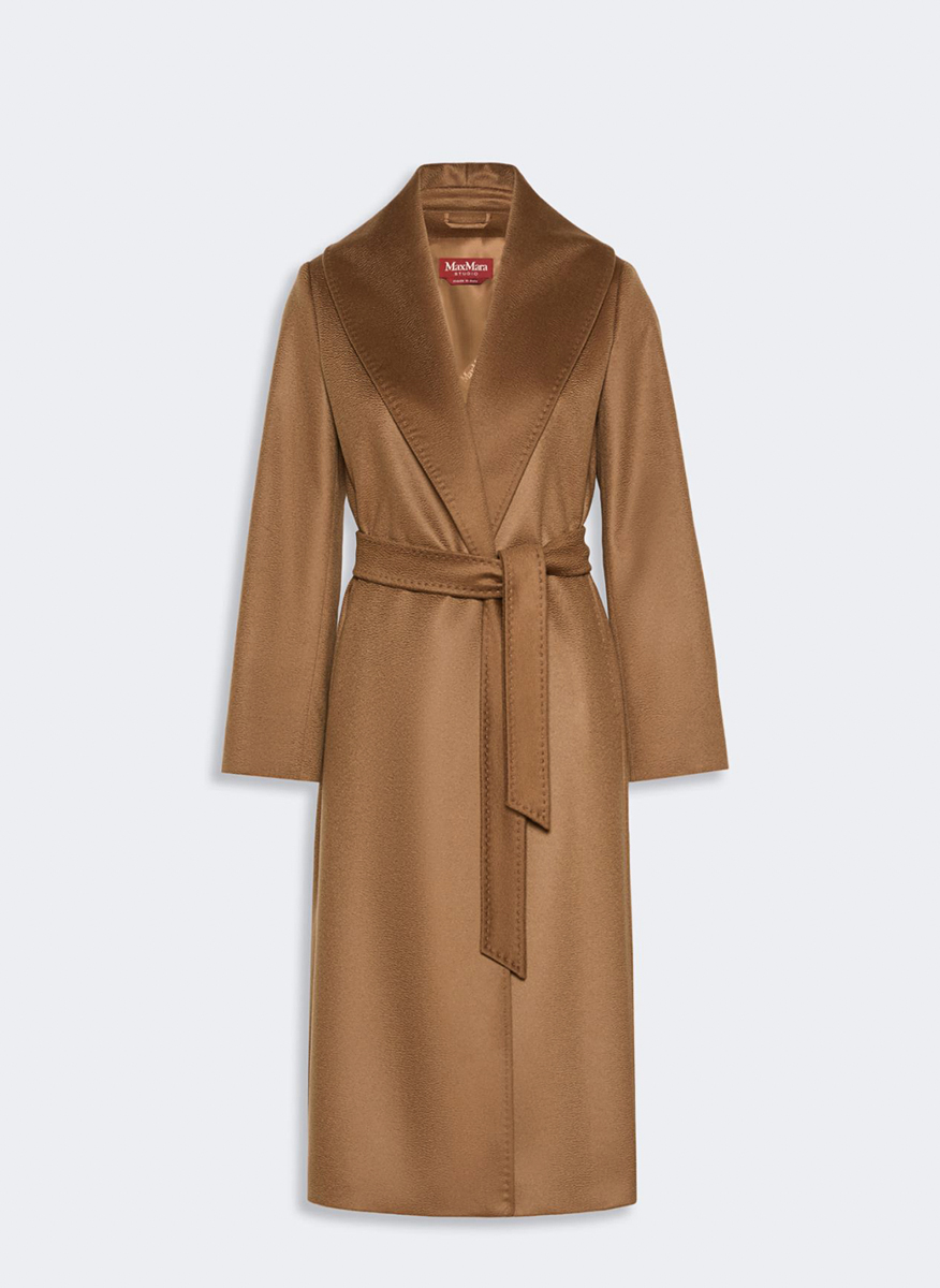 Палто от 100% кашмир Max Mara Studio Mstardea