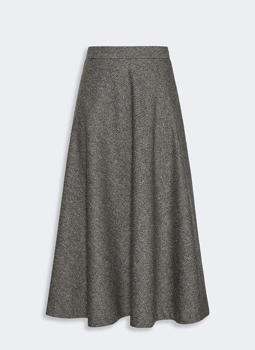 Max Mara Studio Mstpalazzi wool midi skirt