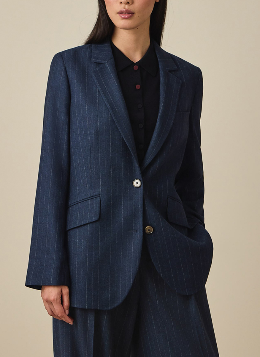 Сако с фино райе Paul Smith