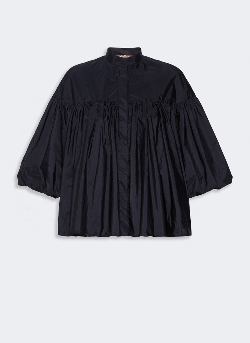 Max Mara Studio Mserea taffeta shirt