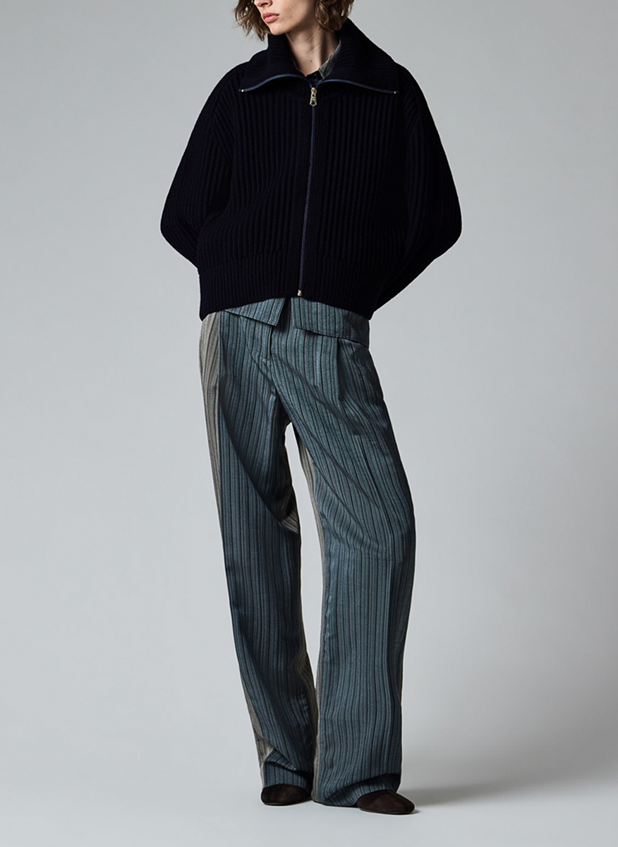 Жилетка от вълна с раиран мотив Paul Smith