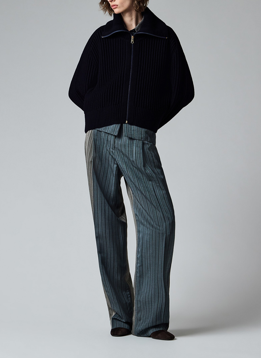 Жилетка от вълна с раиран мотив Paul Smith