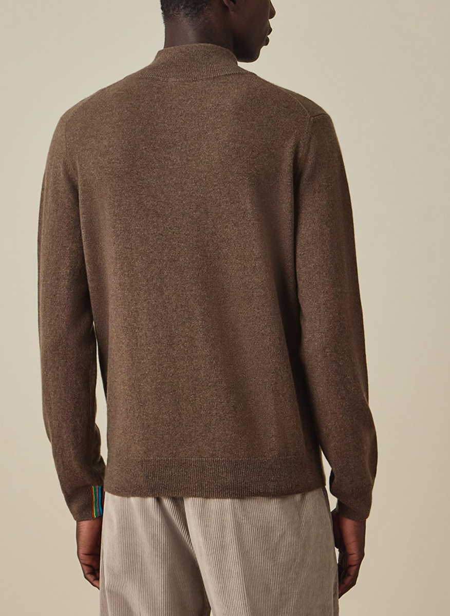 Жилетка от кашмир със 'Signature Stripe' детайл Paul Smith