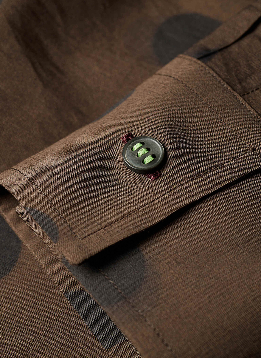 Риза с принт 'Shadow Polka' Paul Smith
