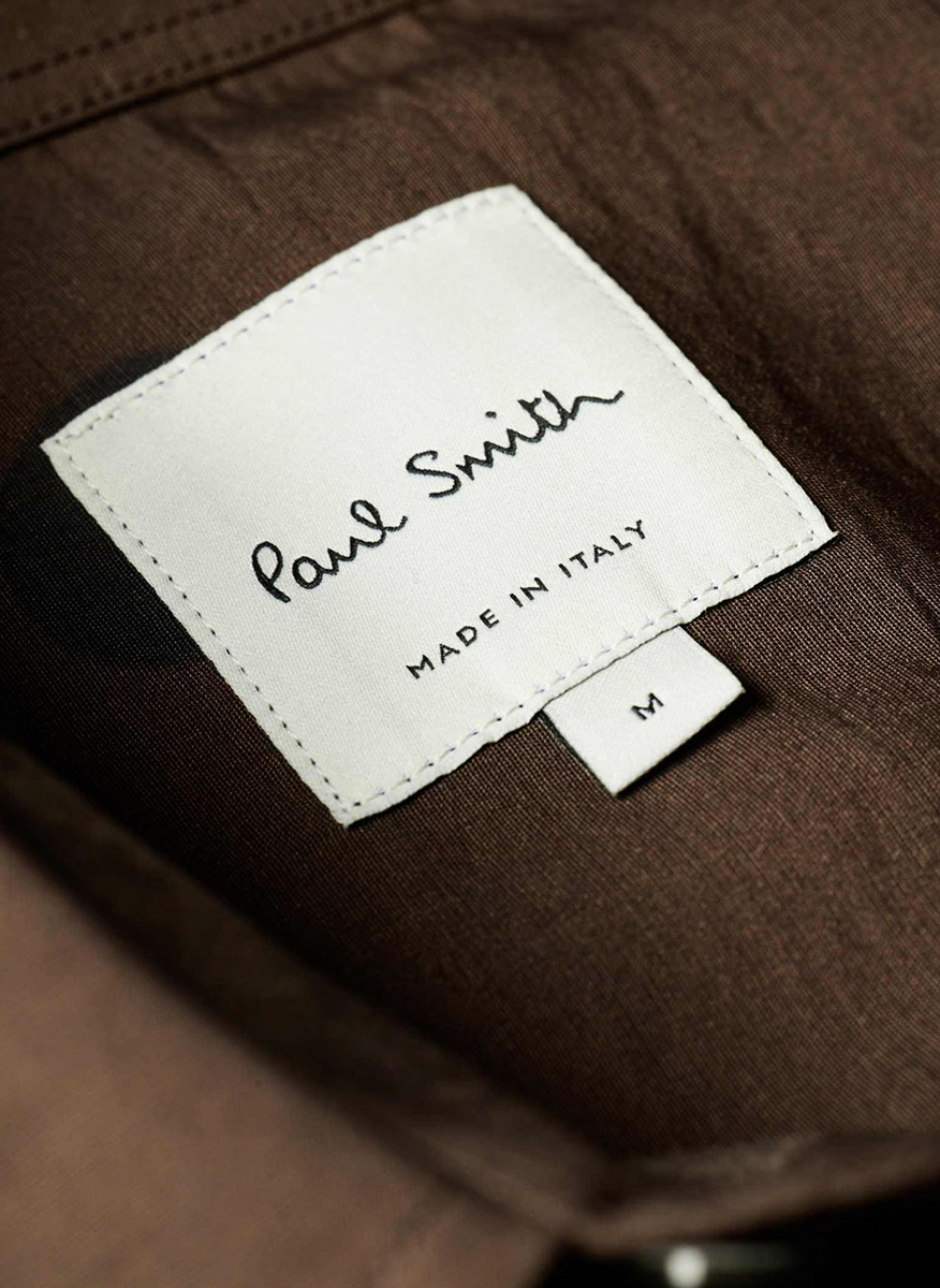 Риза с принт 'Shadow Polka' Paul Smith