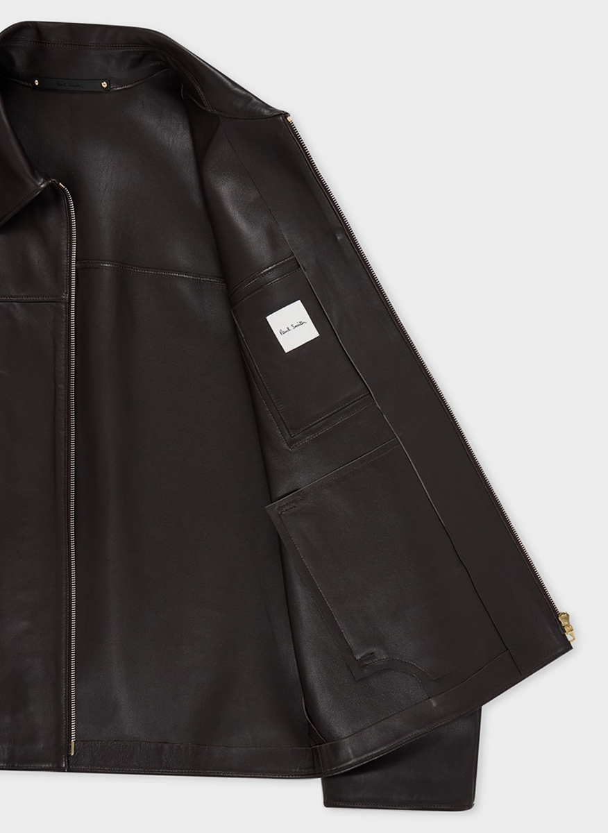 Paul Smith leather jacket