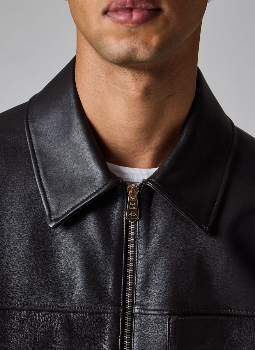 Paul Smith leather jacket