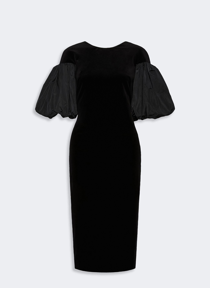 Max Mara Studio Msetropico velvet dress