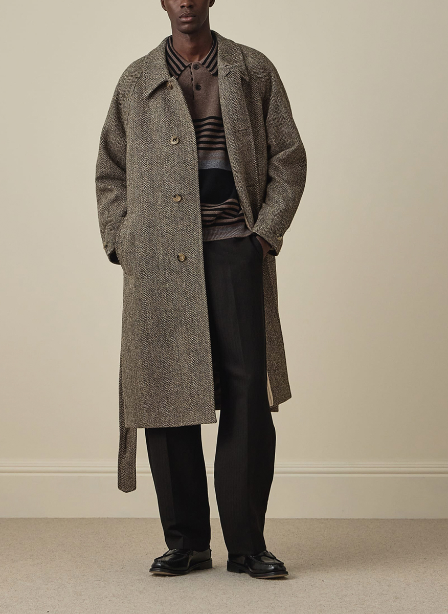 Paul Smith herringbone coat