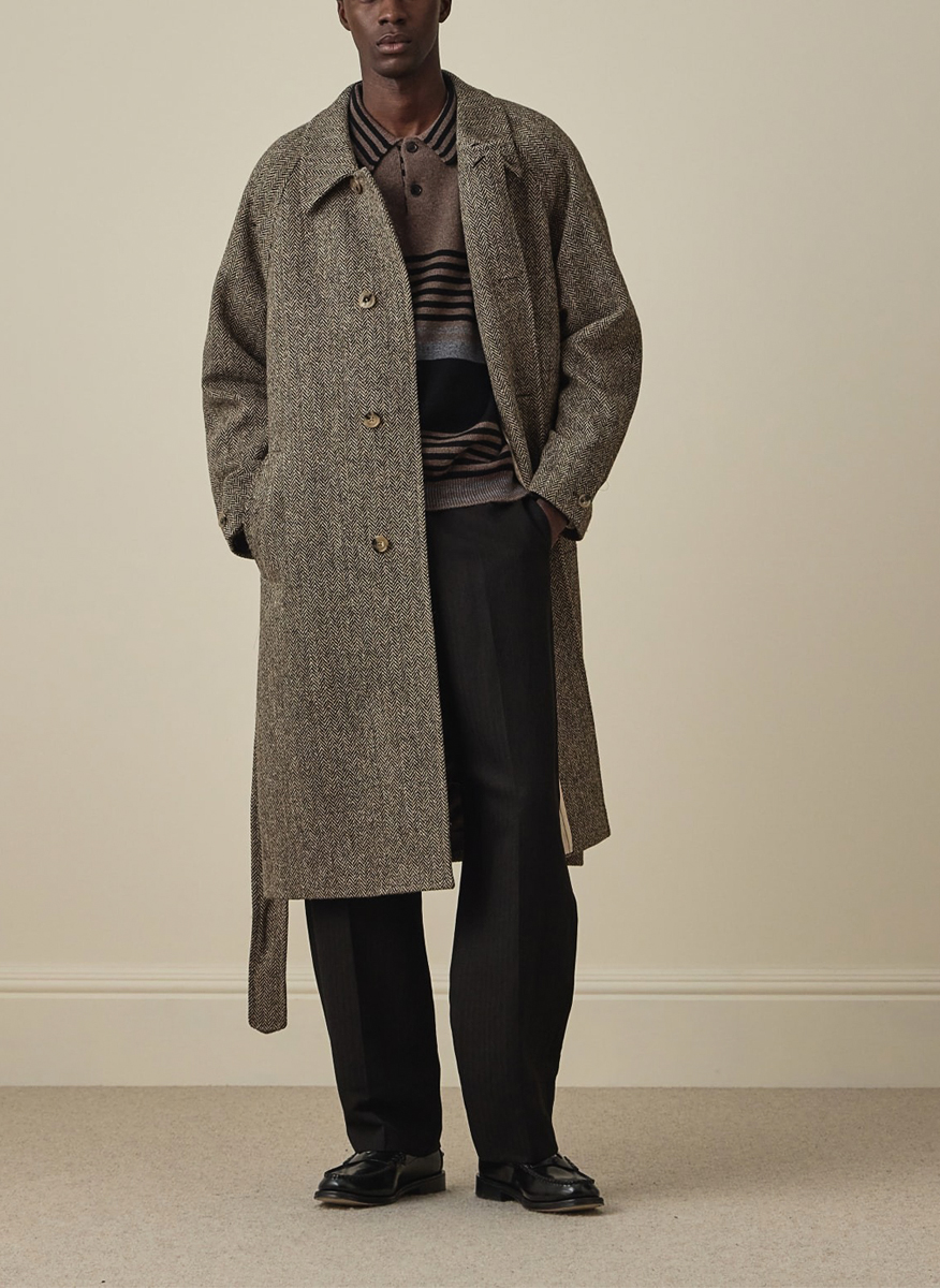 Paul Smith herringbone coat