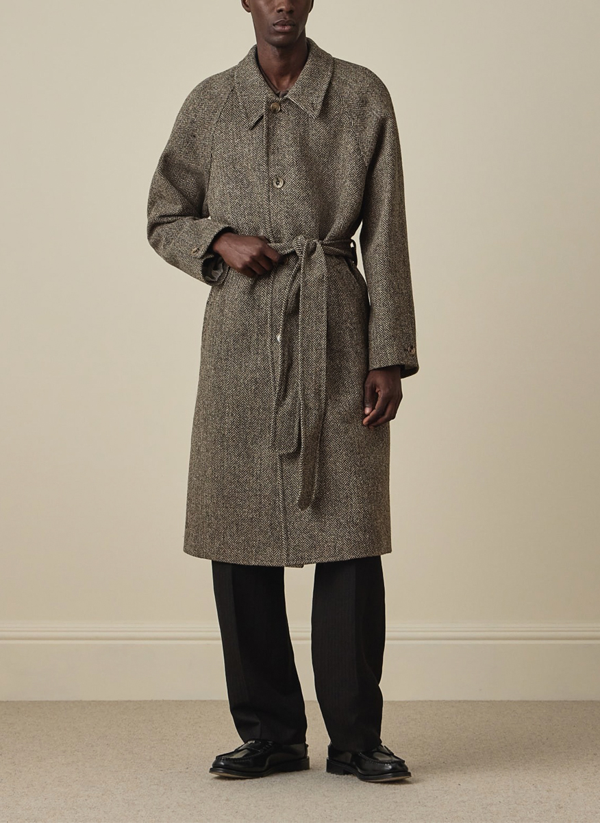 Paul Smith herringbone coat