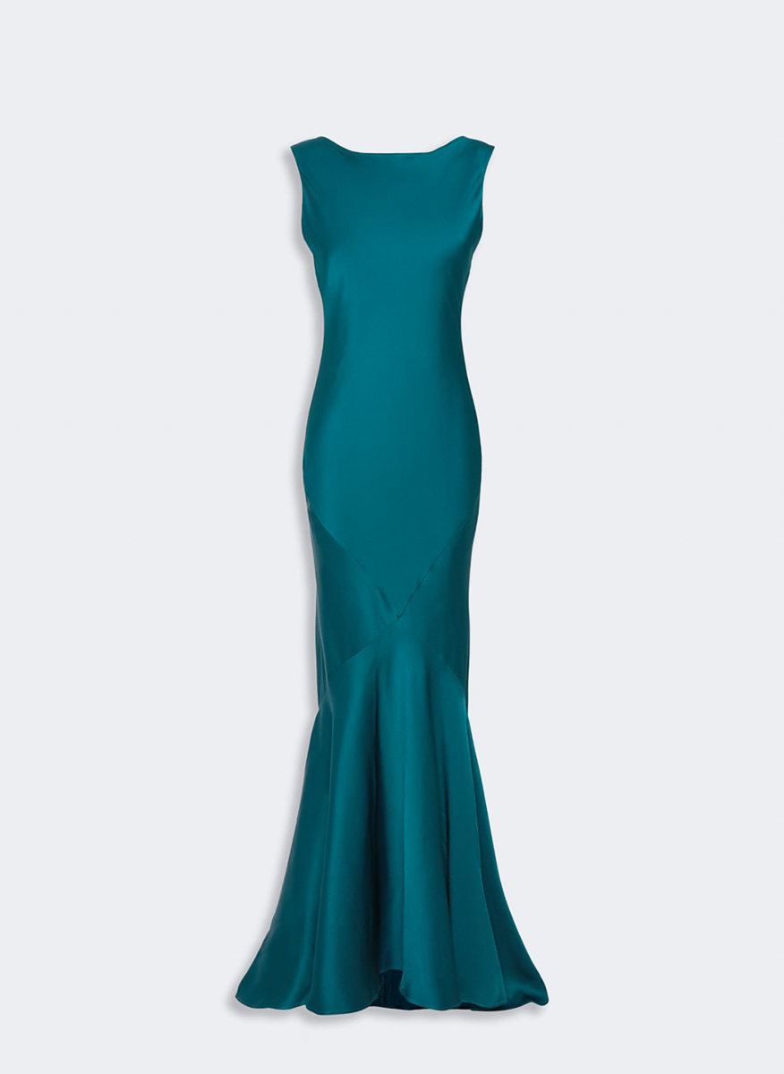 Max Mara Studio Mserum satin dress