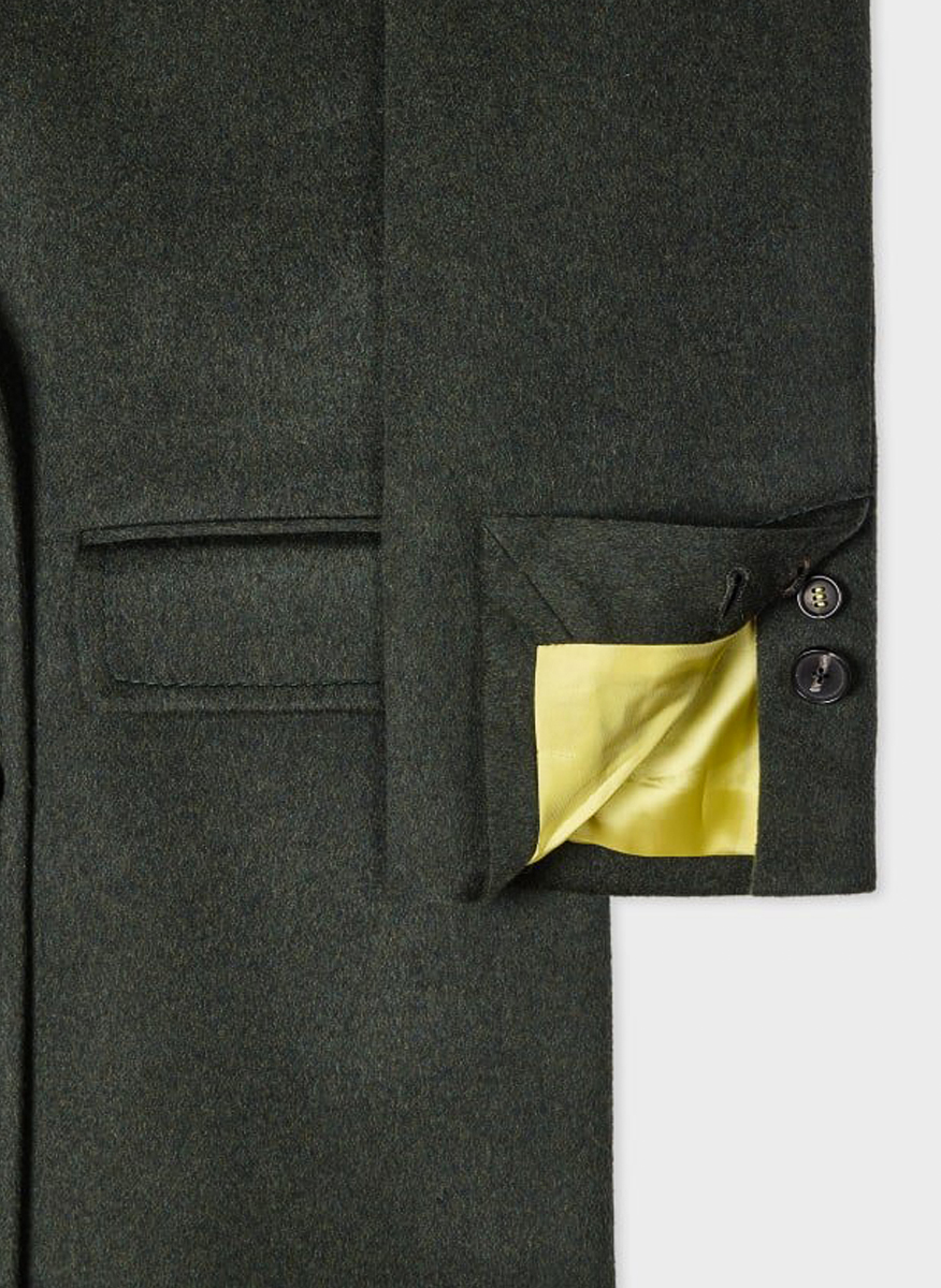 Двуредно палто с кашмир Paul Smith
