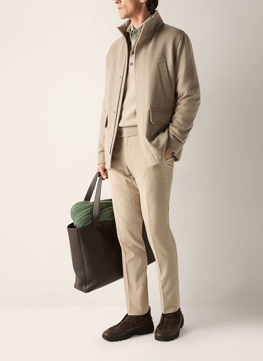 Яке от 100% кашмир Zegna