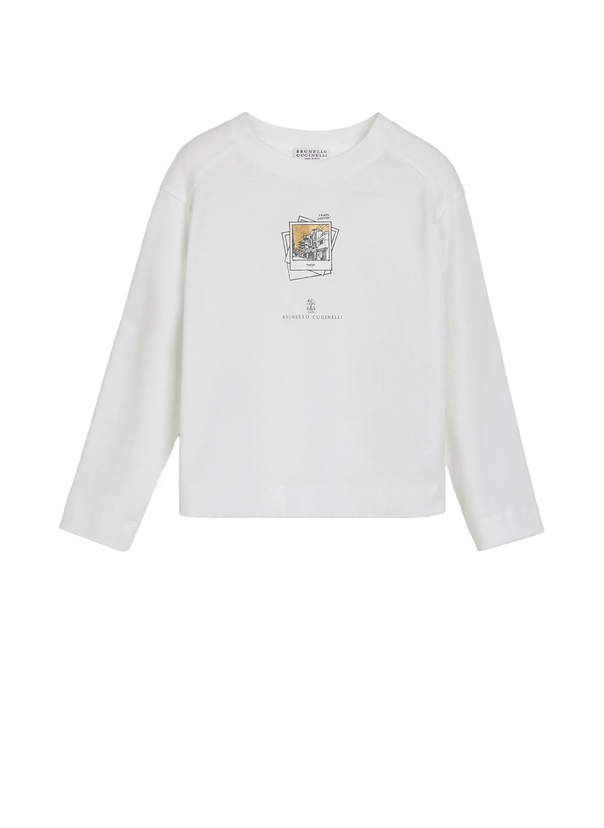 Brunello Cucinelli Kids 4-6 t-shirt with print