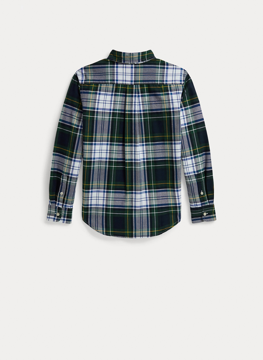 Ralph Lauren Kids 6-14 checkered shirt