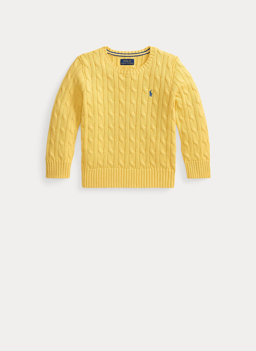 Ralph Lauren Kids 2-7 sweater with embroidery